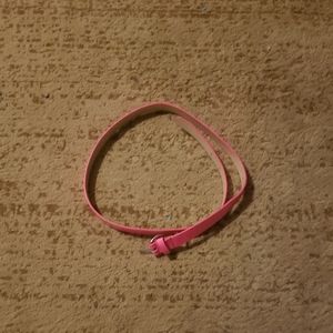 Girl's L Hot Pink Belt